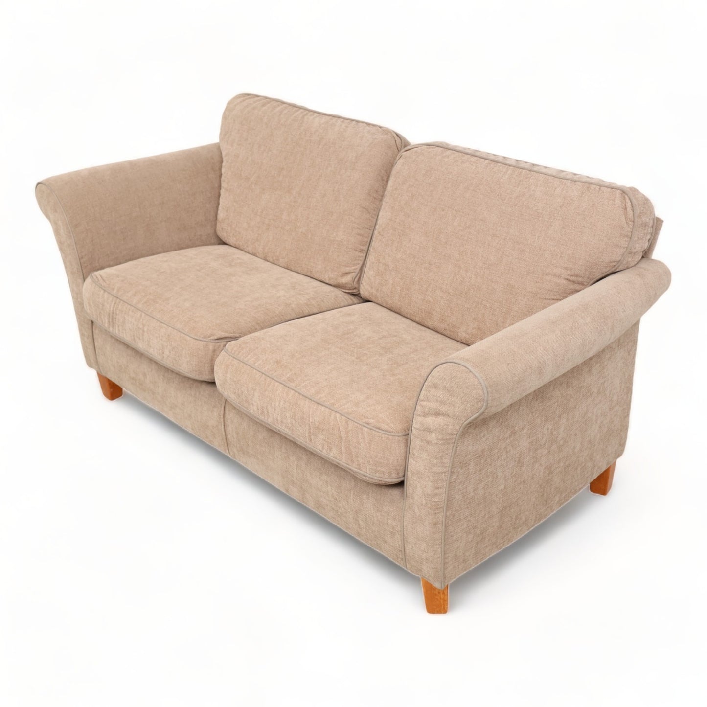 Nyrenset | Brun 2-seter sofa