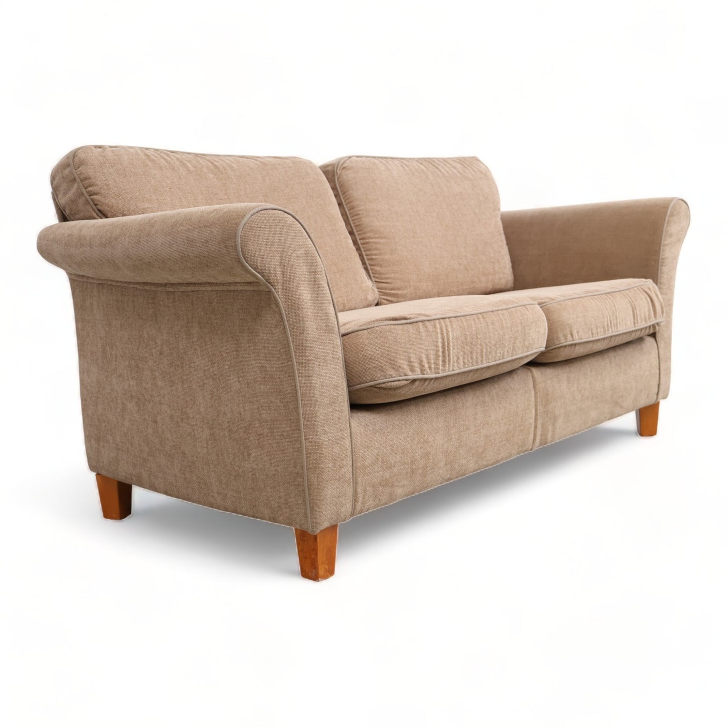 Nyrenset | Brun 2-seter sofa