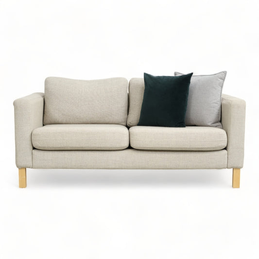 Nyrenset | Beige IKEA Karlstad 2-seter sofa
