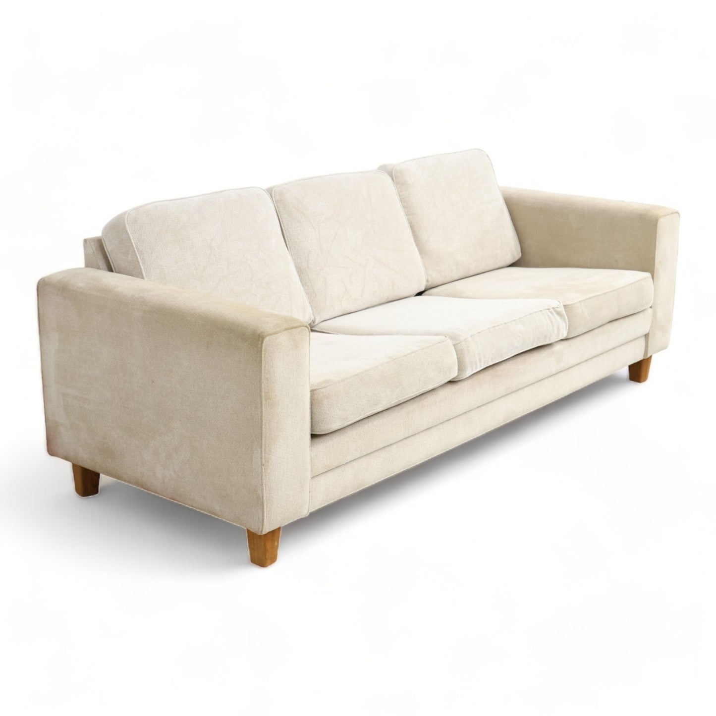 Nyrenset | Beige 3-seter sofa fra Skalma