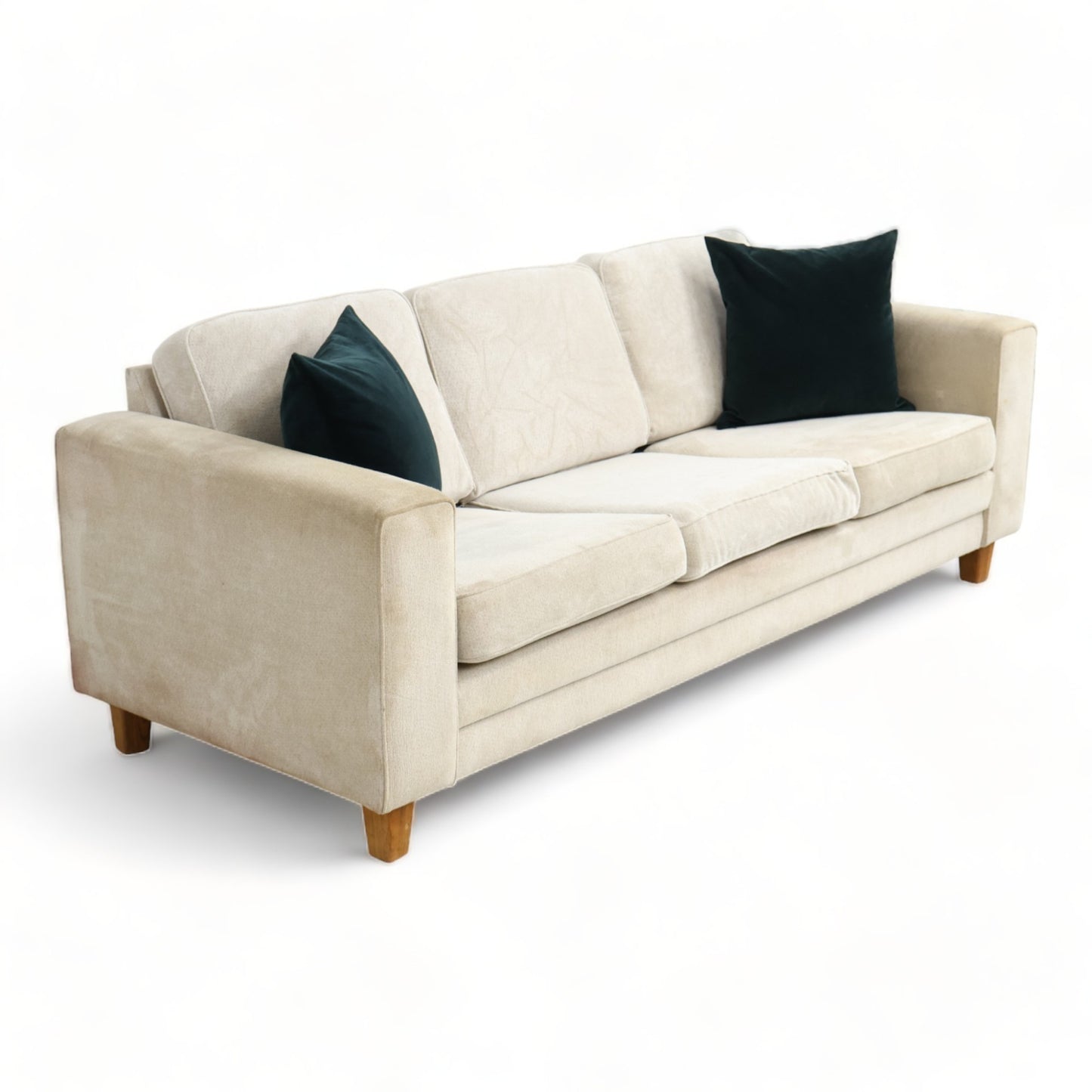 Nyrenset | Beige 3-seter sofa fra Skalma