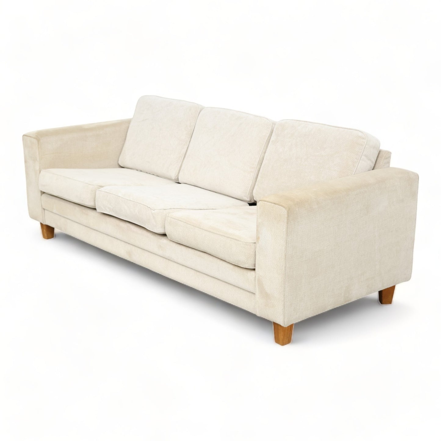 Nyrenset | Beige 3-seter sofa fra Skalma