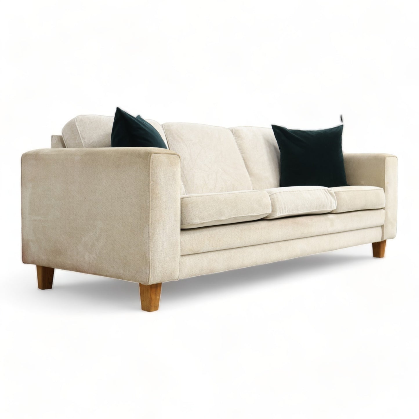 Nyrenset | Beige 3-seter sofa fra Skalma