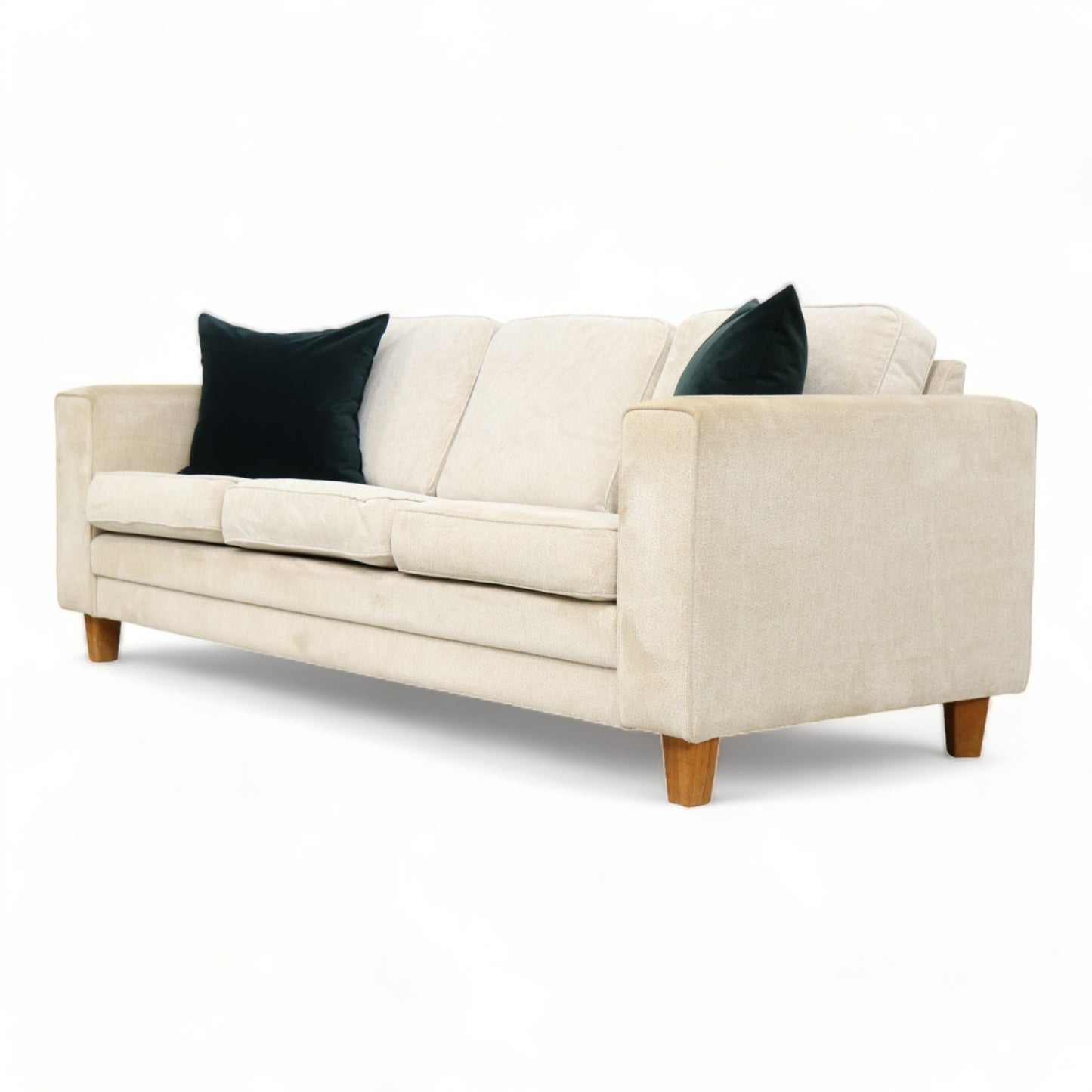 Nyrenset | Beige 3-seter sofa fra Skalma