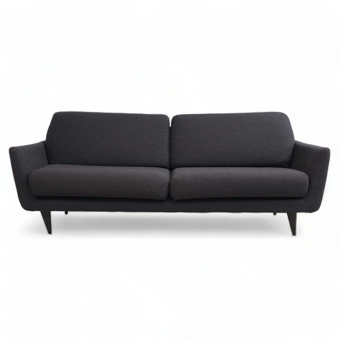 Nyrenset | Sort Sits 3-seter sofa