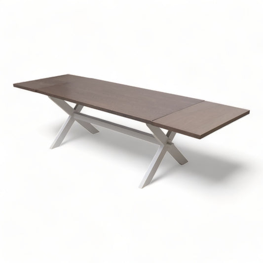 Kvalitetssikret | 180/280x90 cm, spisebord med tilleggsplater