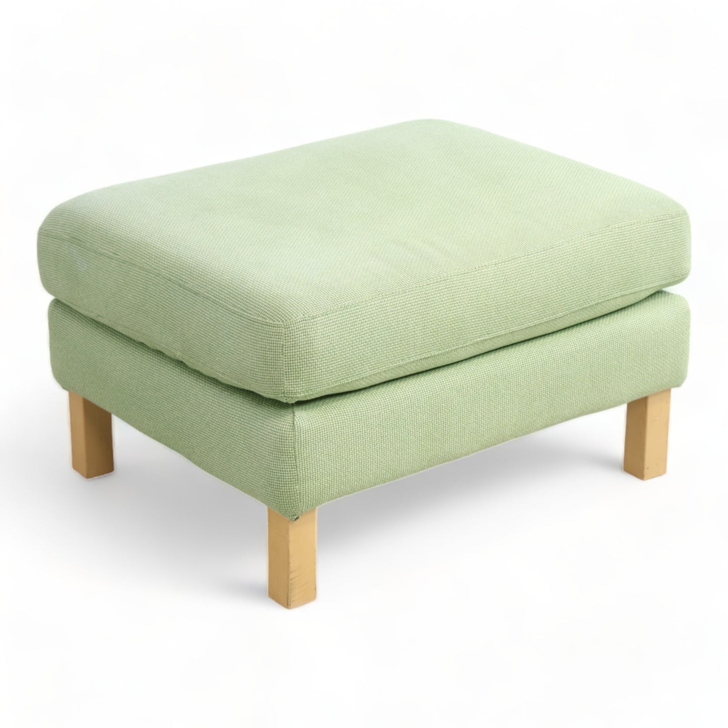 Nyrenset | Lys grønn IKEA Karlstad puff