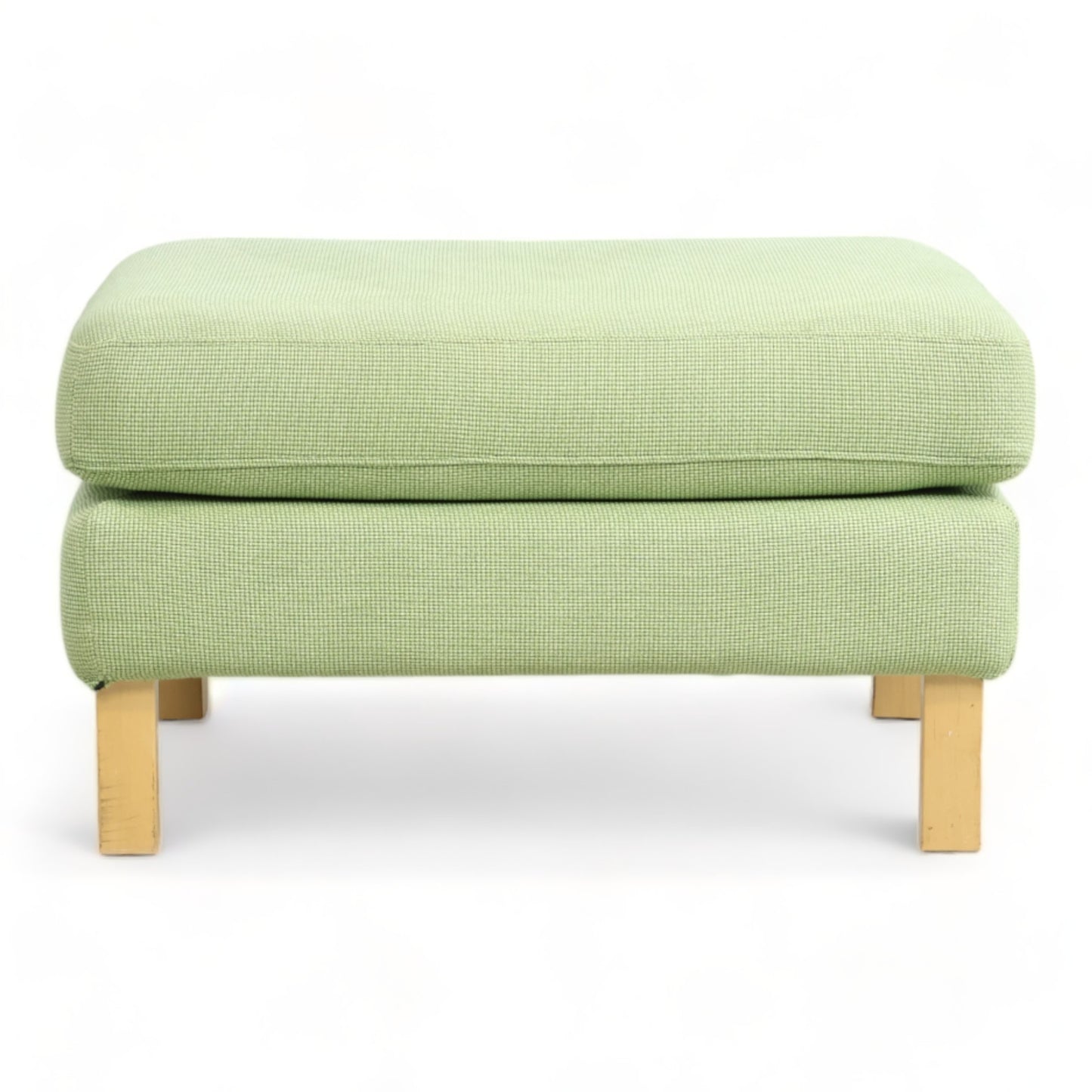 Nyrenset | Lys grønn IKEA Karlstad puff