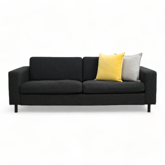 Nyrenset | Mørk grå Bolia Scandinavia 3-seter sofa i ull