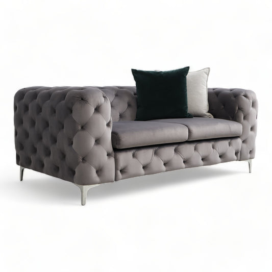 Nyrenset | Mørk grå Bella 2-seter sofa