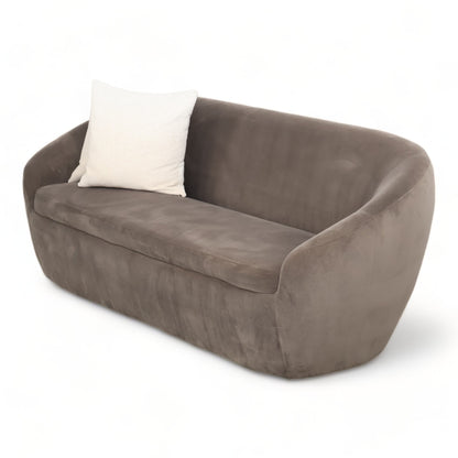 Nyrenset | 3-seter sofa Lugano i velur fra Ellos Home