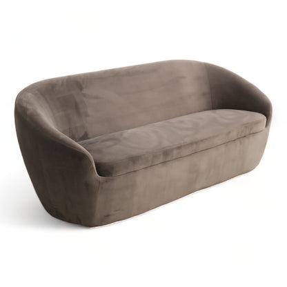 Nyrenset | 3-seter sofa Lugano i velur fra Ellos Home