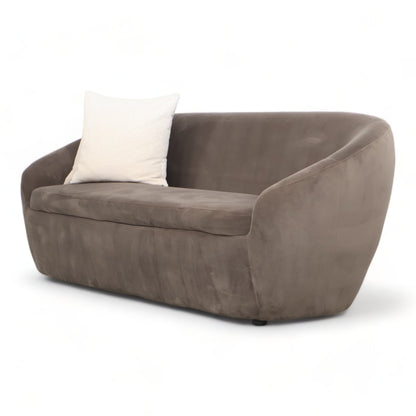 Nyrenset | 3-seter sofa Lugano i velur fra Ellos Home