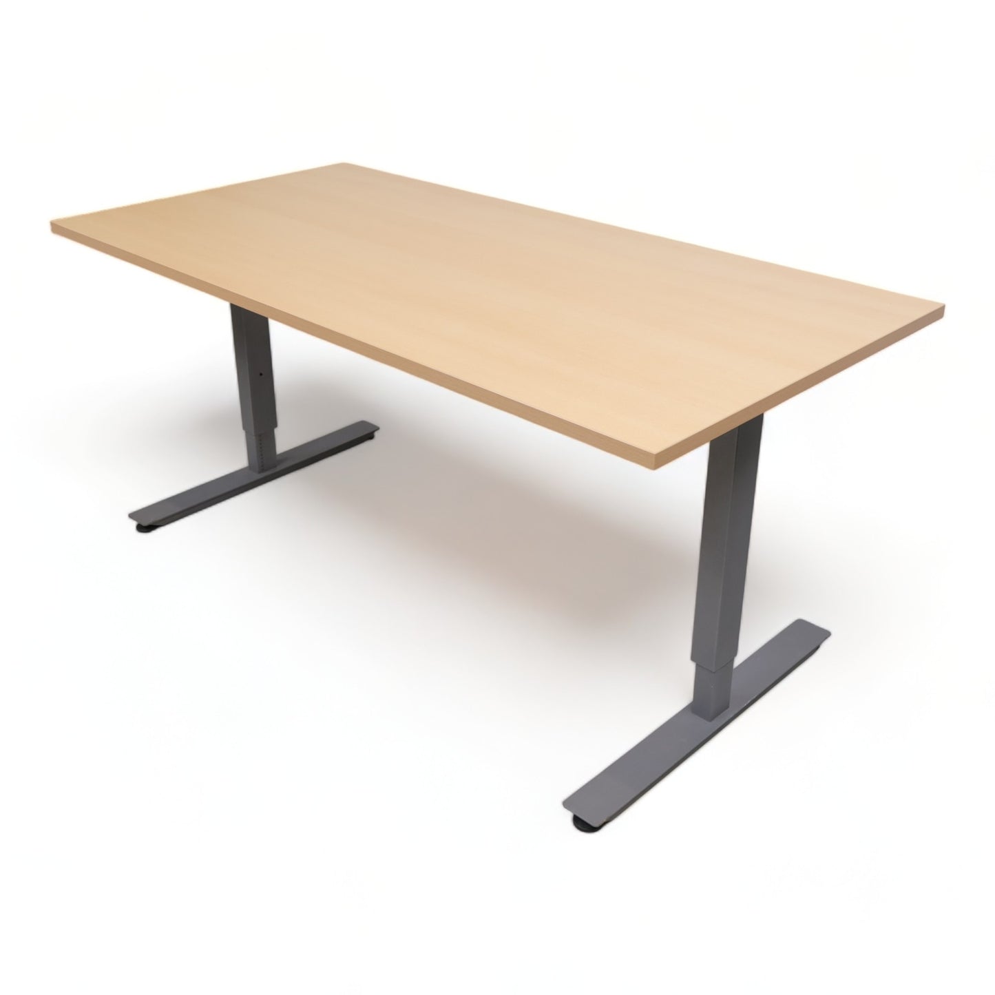 Kvalitetssikret | 160x80 cm, EFG manuelt hev/senk skrivebord