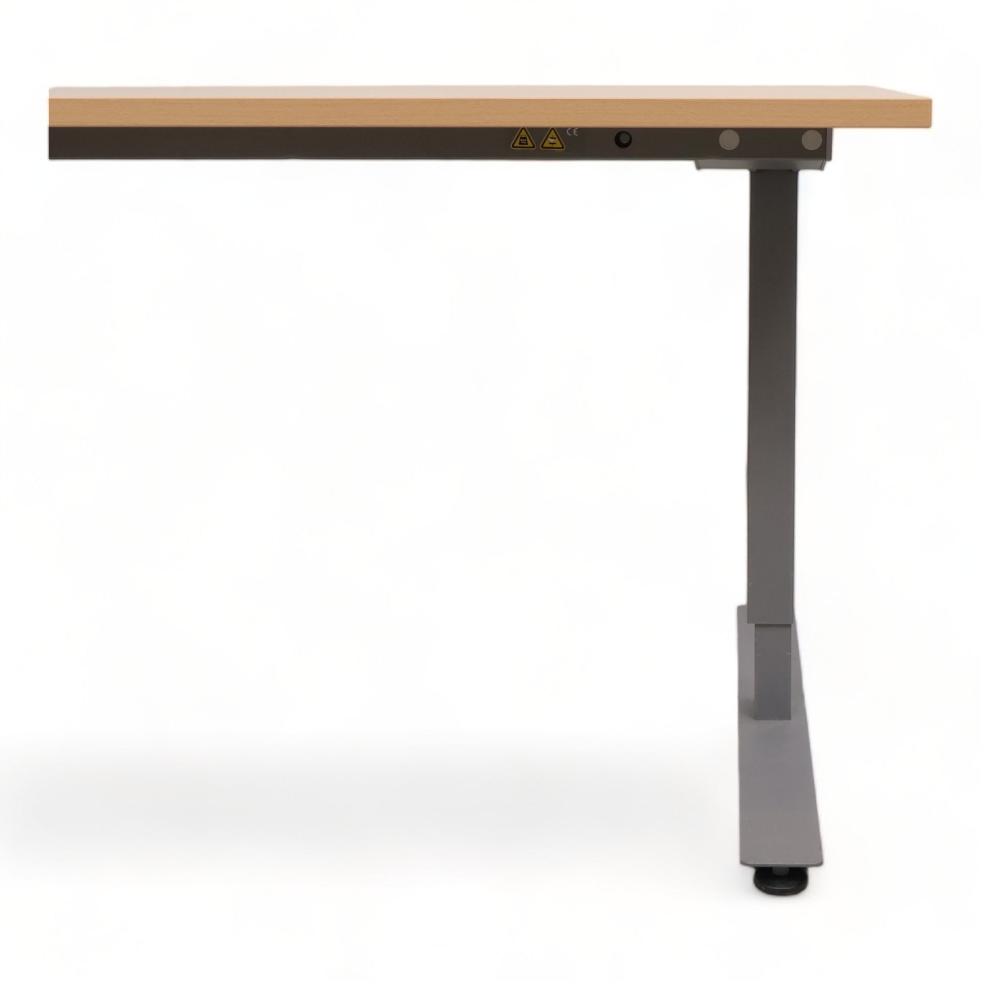 Kvalitetssikret | 160x80 cm, EFG manuelt hev/senk skrivebord