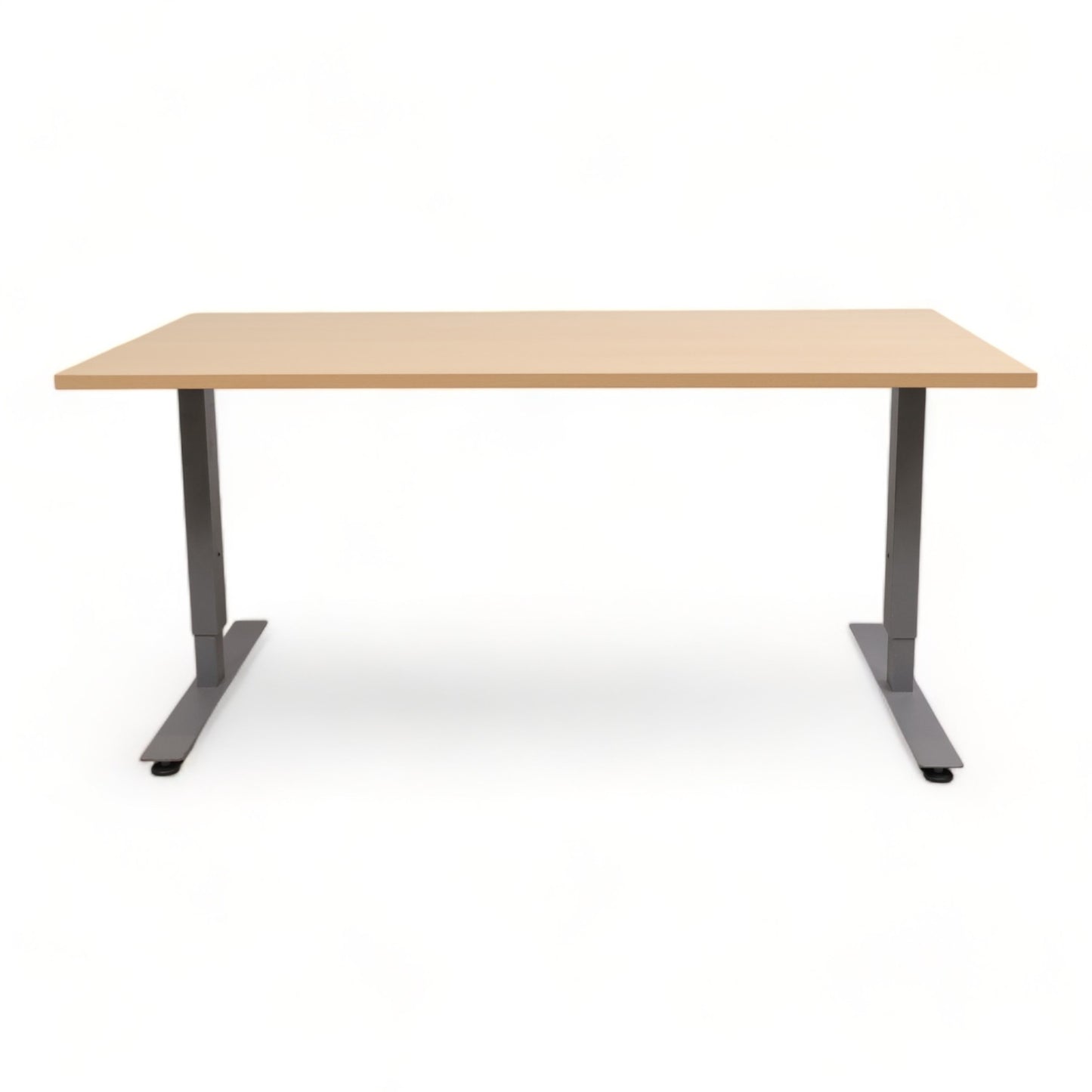 Kvalitetssikret | 160x80 cm, EFG manuelt hev/senk skrivebord