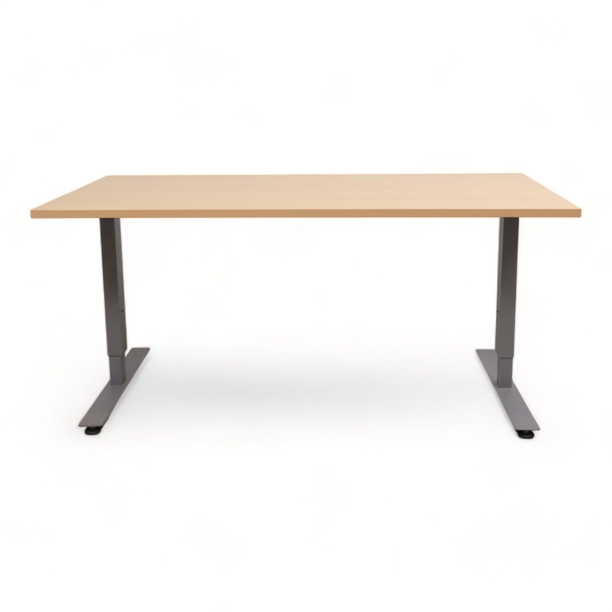 Kvalitetssikret | 160x80 cm, EFG manuelt hev/senk skrivebord