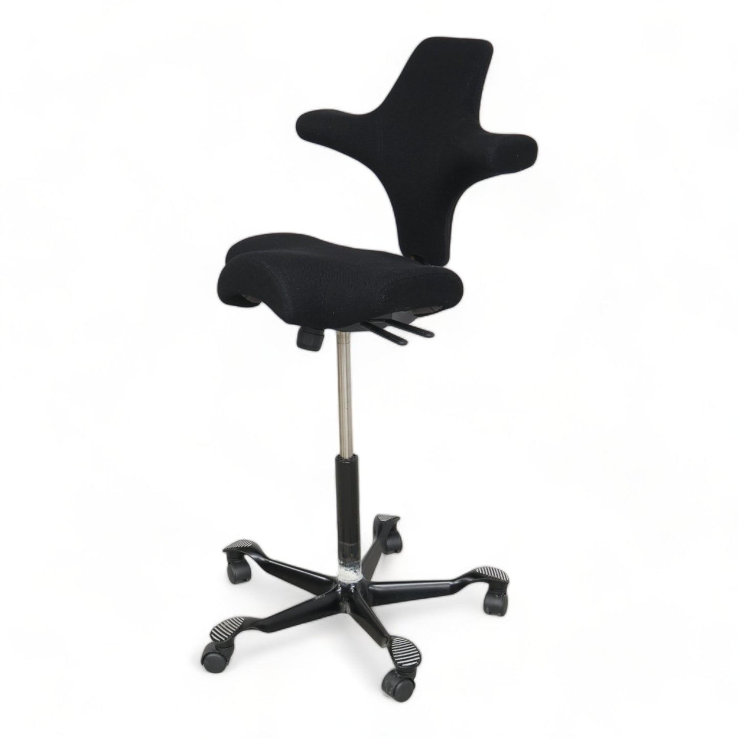 Nyrenset | Håg Capisco kontorstol med sadelsete og høy liftomat