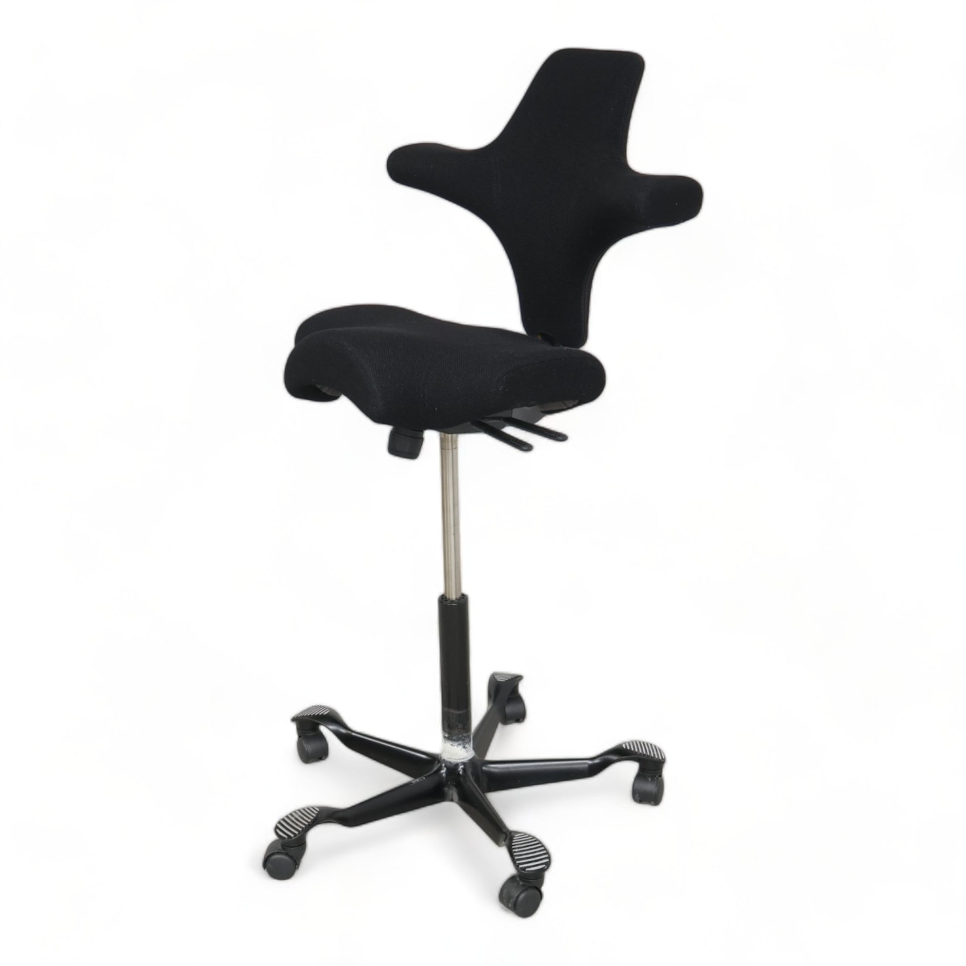 Nyrenset | Håg Capisco kontorstol med sadelsete og høy liftomat