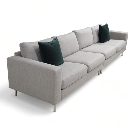 Nyrenset | Grå Habitat 4-seter sofa