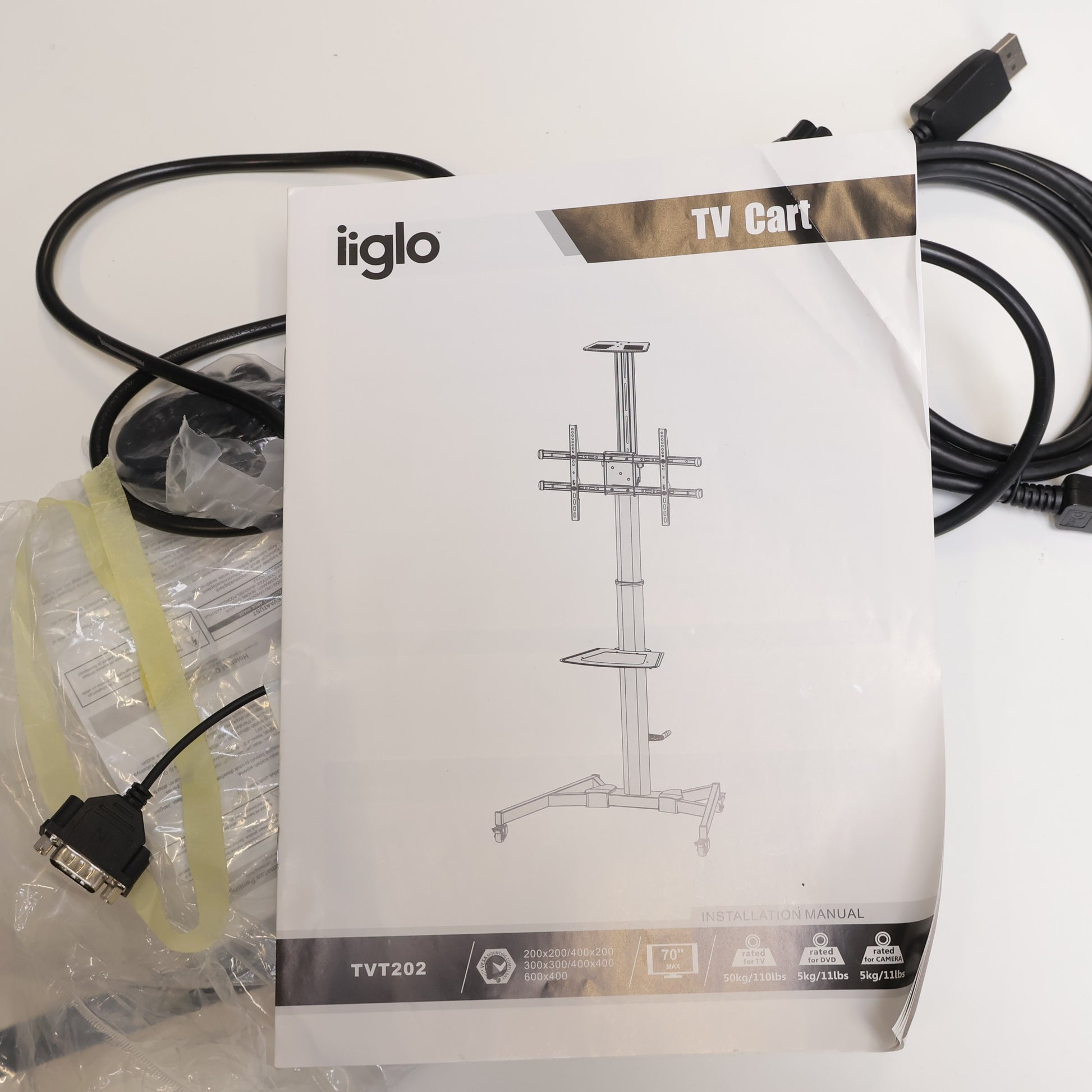 Kvalitetssikret | 65 4K UHD-digital skilting, inkludert iiglo stativ