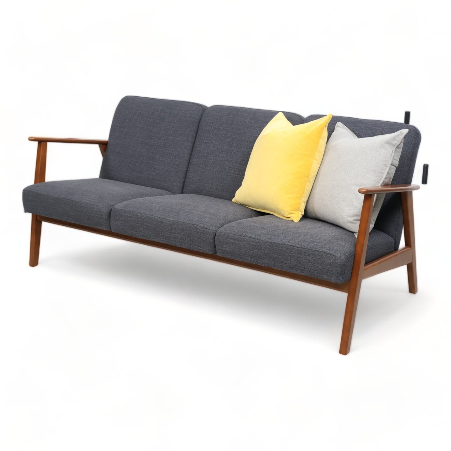 Nyrenset | Grå IKEA EKENÄSET 3-seter sofa