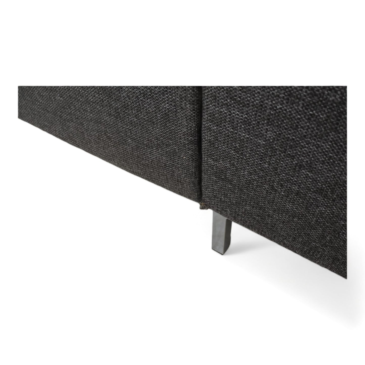 Nyrenset | Mørk grå u-sofa fra A-Møbler