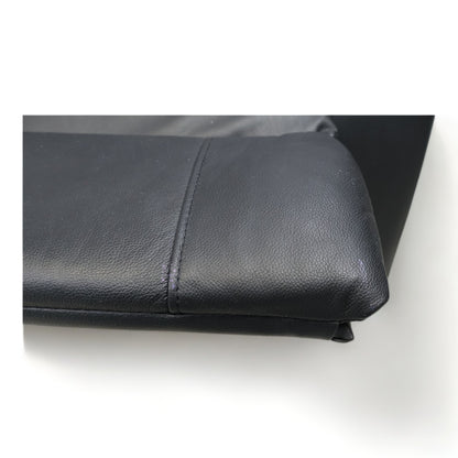 Nyrenset | Sort Mayfield 3-seter sofa med manuell recliner fra A-Møbler