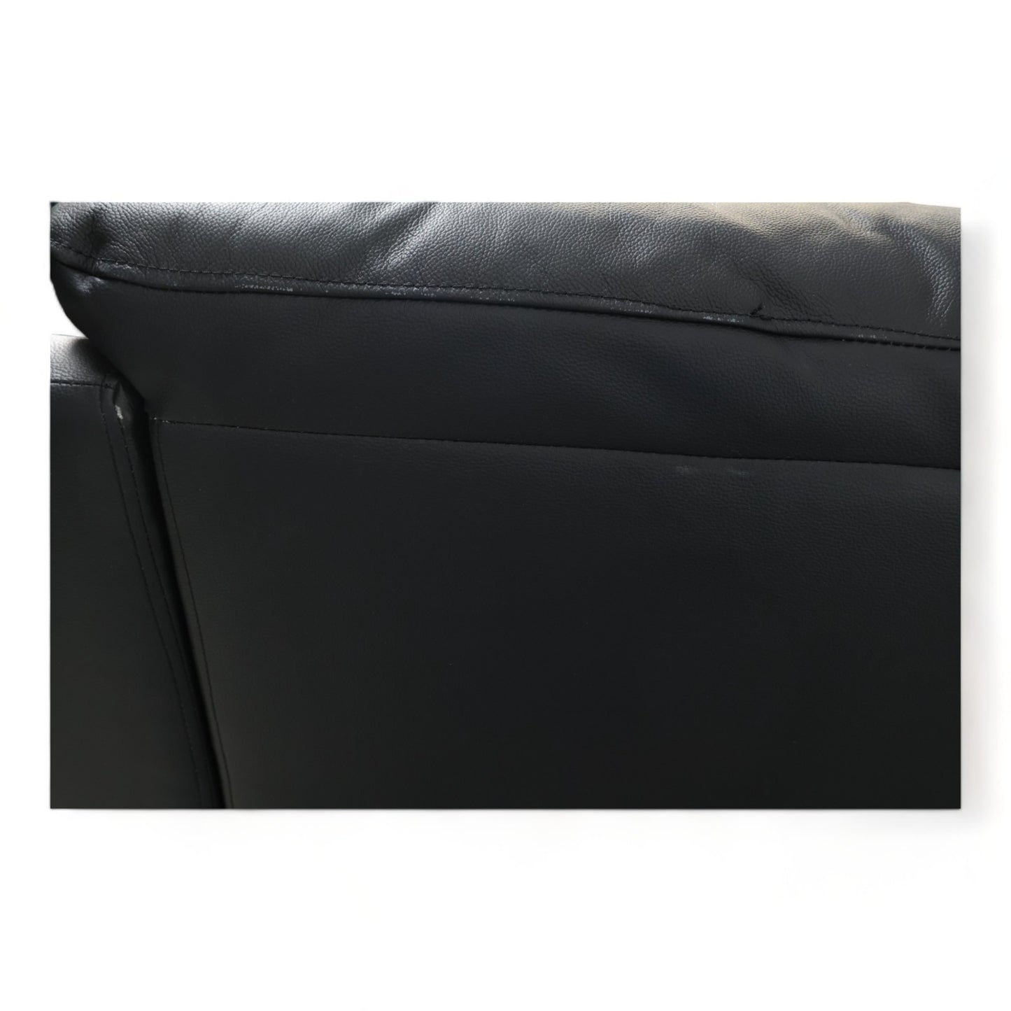 Nyrenset | Sort Mayfield 3-seter sofa med manuell recliner fra A-Møbler