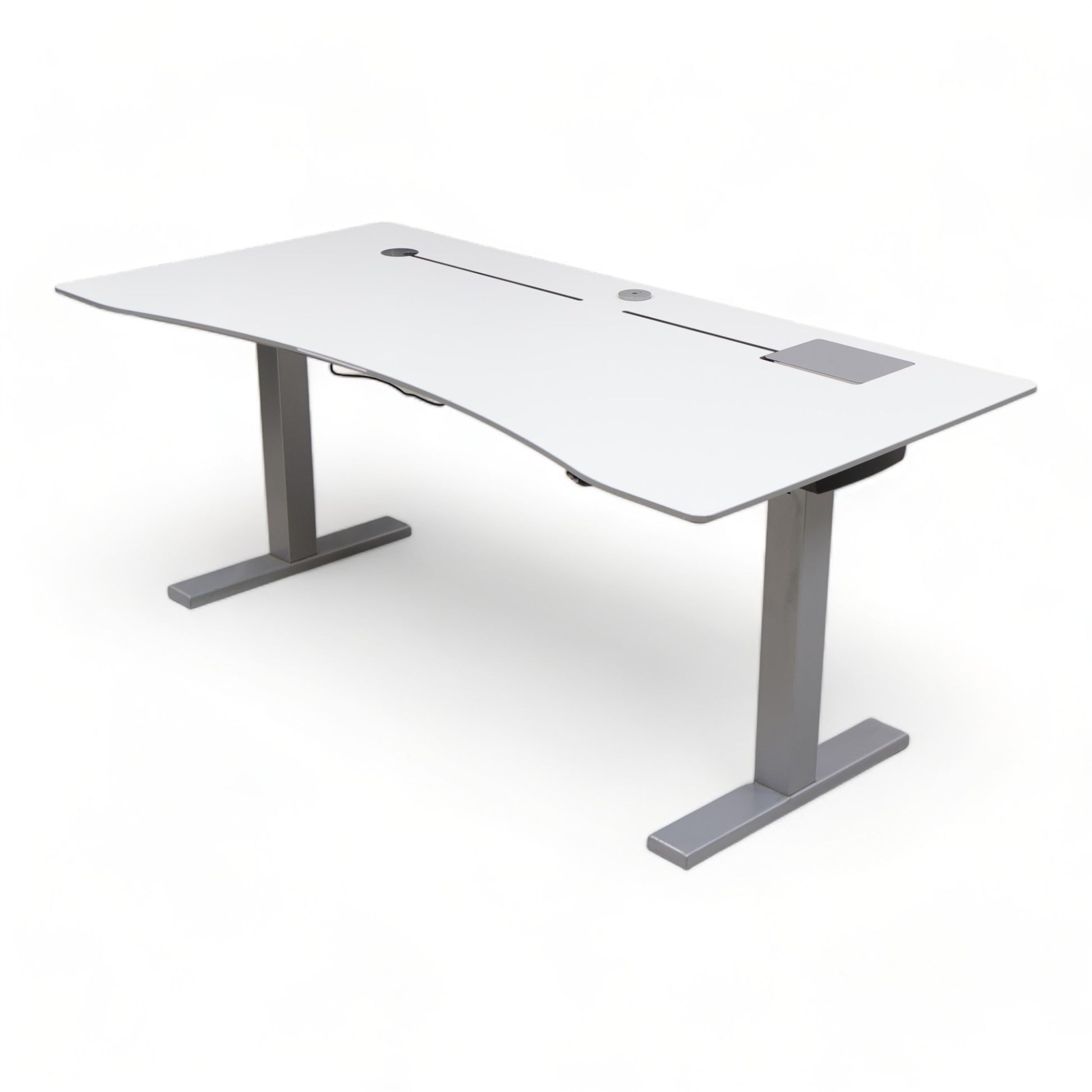Kvalitetssikret | DUBA B8 elektrisk hev/senk skrivebord, 160x80cm
