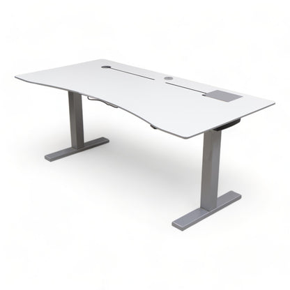 Kvalitetssikret | DUBA B8 elektrisk hev/senk skrivebord, 160x80cm