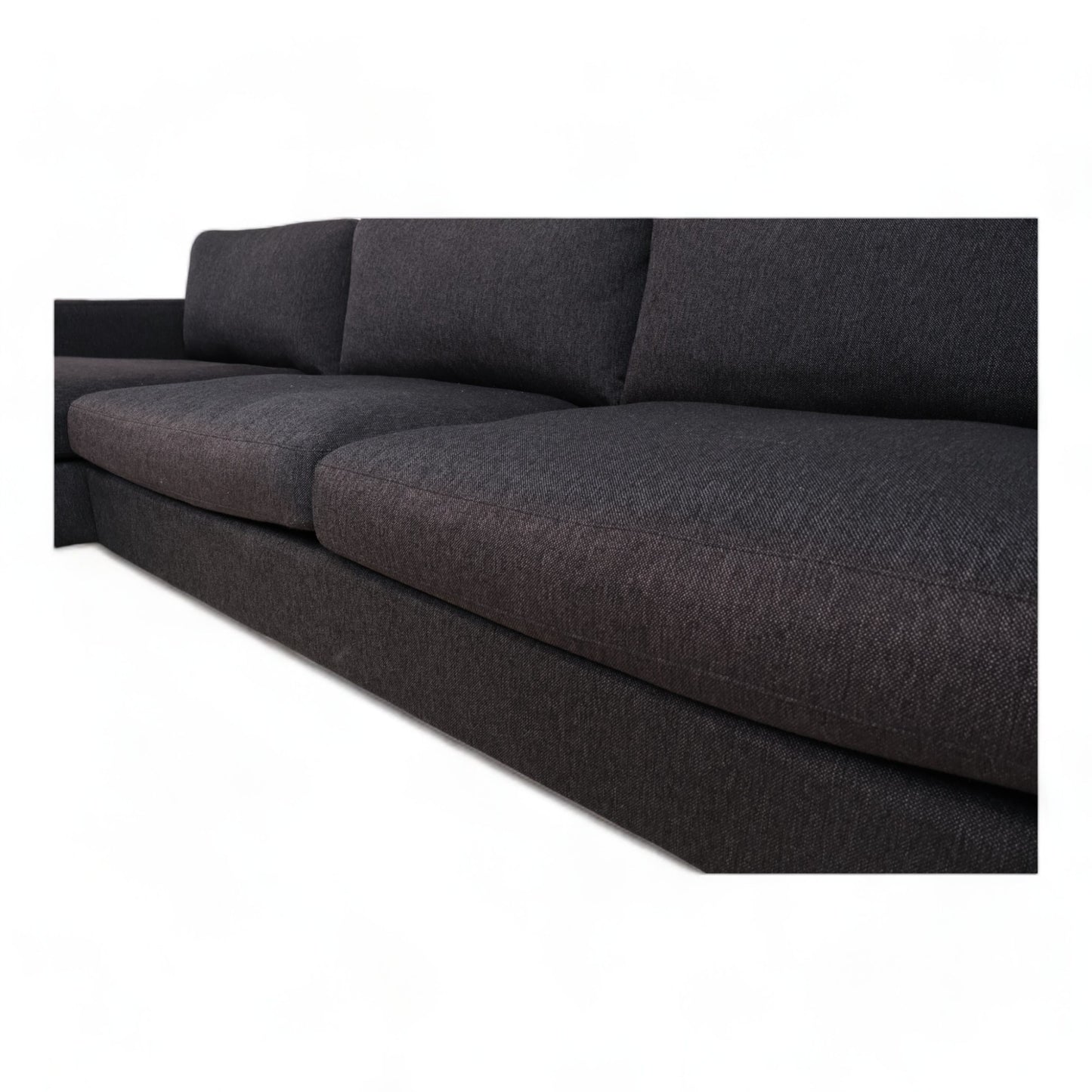 Nyrenset | Sort Bolia Scandinavia 3,5-seter sofa med sjeselong