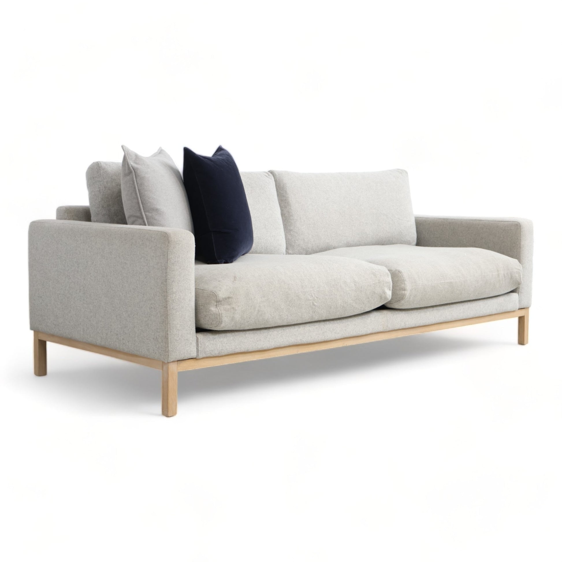 Nyrenset | Lys grå Bolia North 3-seter sofa