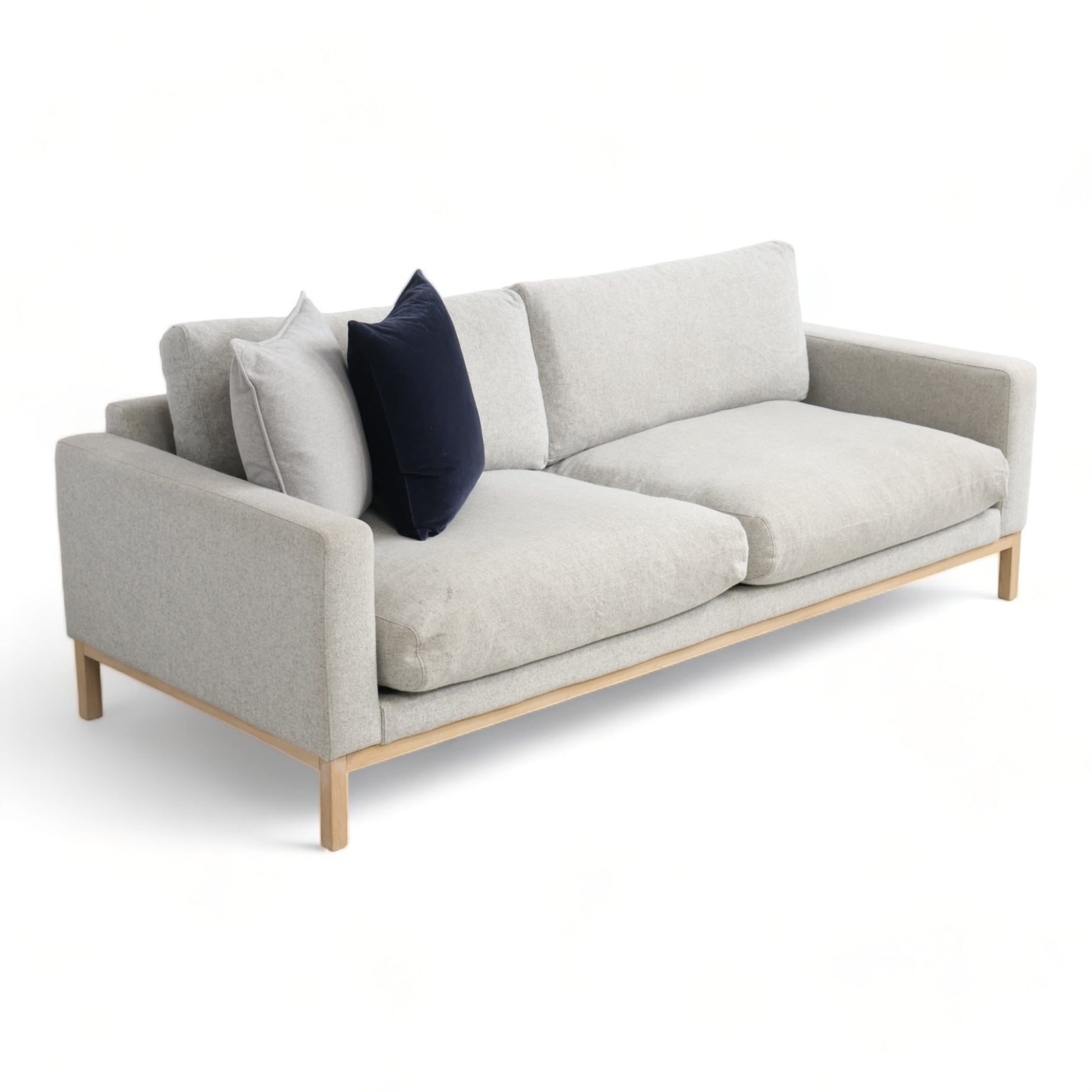 Nyrenset | Lys grå Bolia North 3-seter sofa