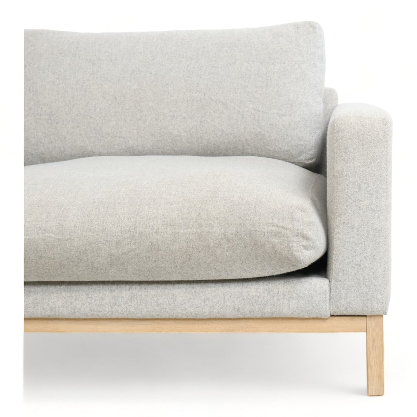 Nyrenset | Lys grå Bolia North 3-seter sofa