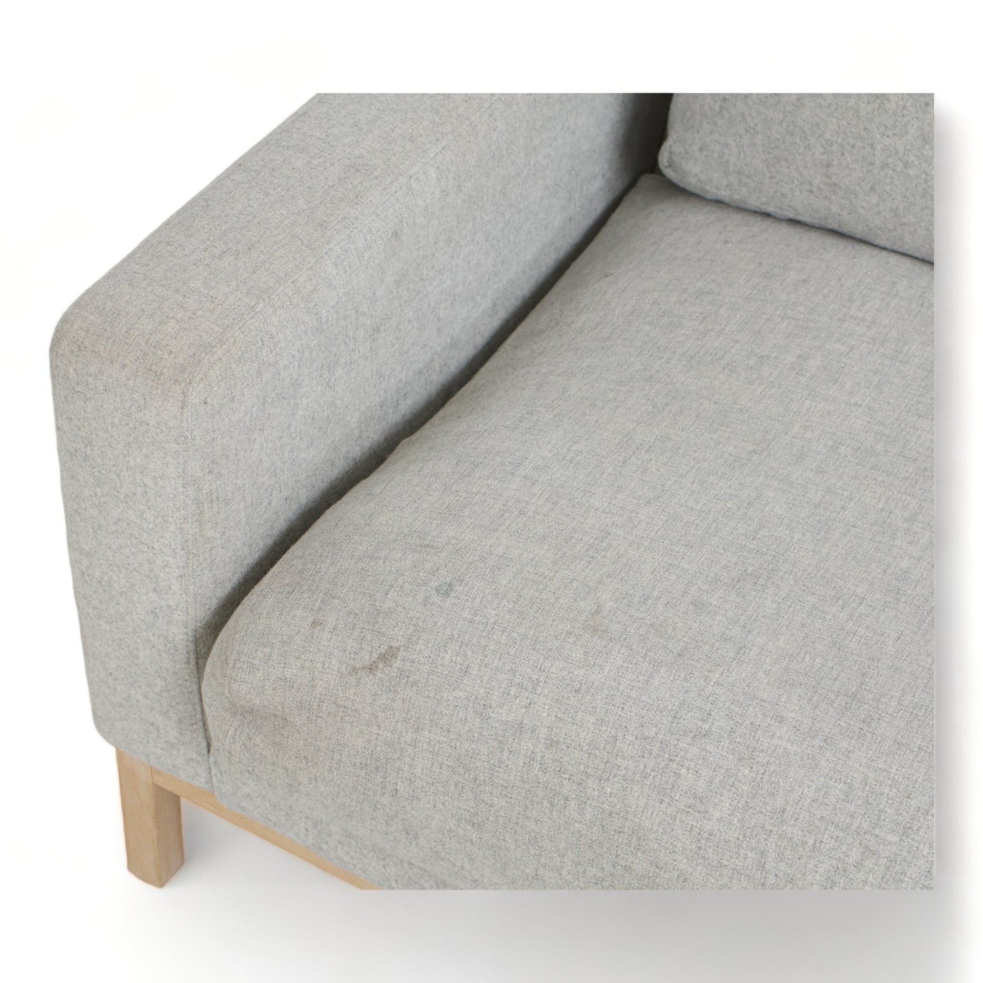 Nyrenset | Lys grå Bolia North 3-seter sofa