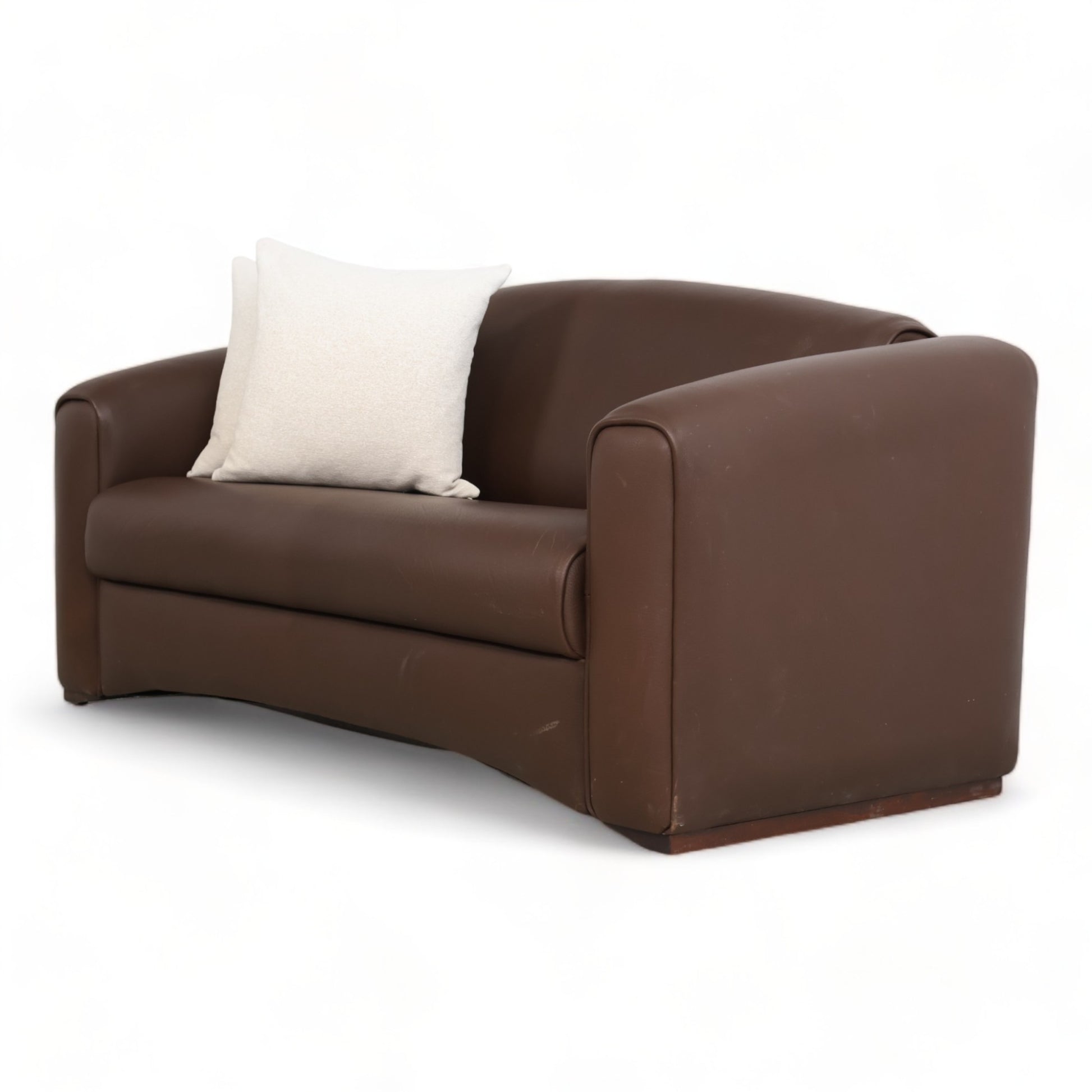 Nyrenset | Brun 2-seter sofa