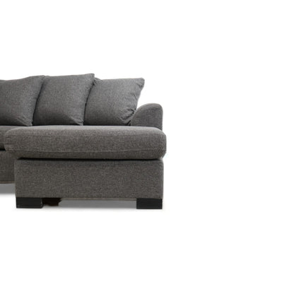 Nyrenset | Grå Nordic U-sofa fra Skeidar