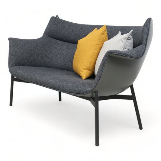Nyrenset | Mørk grå IKEA x HAY Ypperlig 2-seter sofa