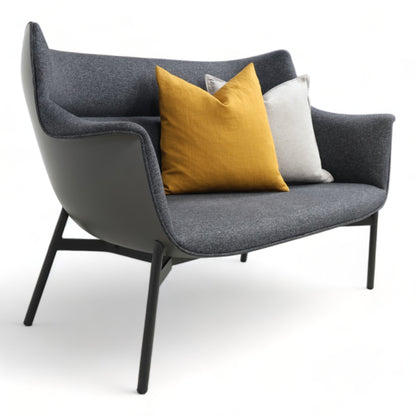 Nyrenset | Mørk grå IKEA x HAY Ypperlig 2-seter sofa