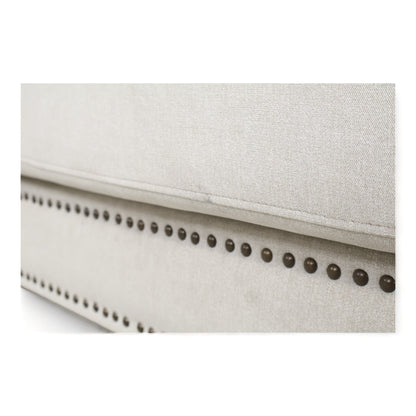 Charlietown 3-seter sofa fra A-Møbler, beige stoff