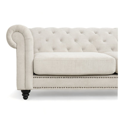 Charlietown 3-seter sofa fra A-Møbler, beige stoff