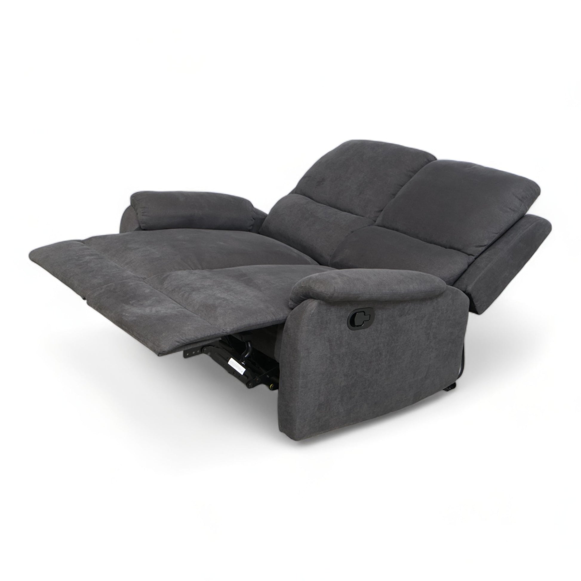 Nyrenset | Mørk grå Sabia 2-seter reclinersofa