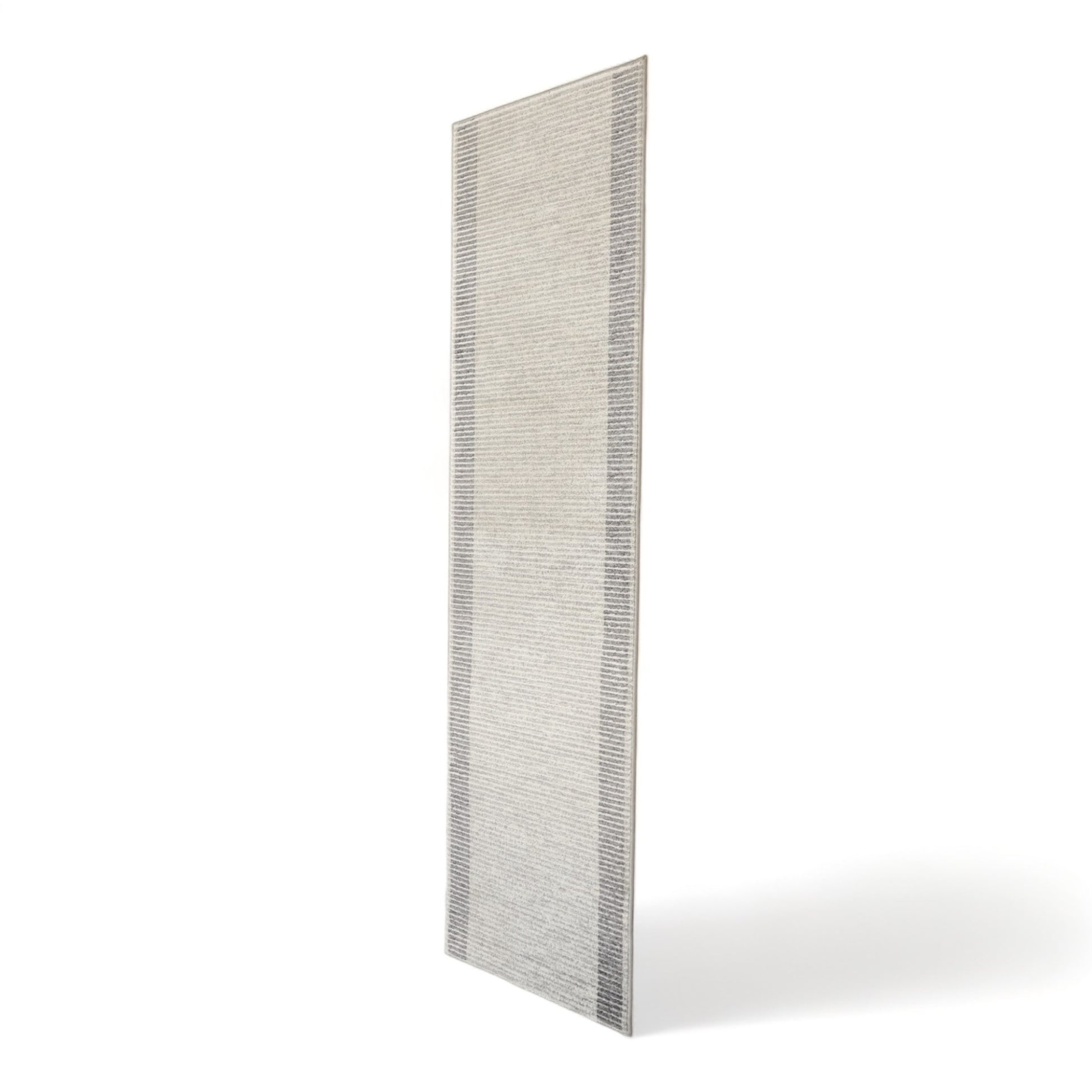 Nyrenset | Sort og hvit teppe. 300cm