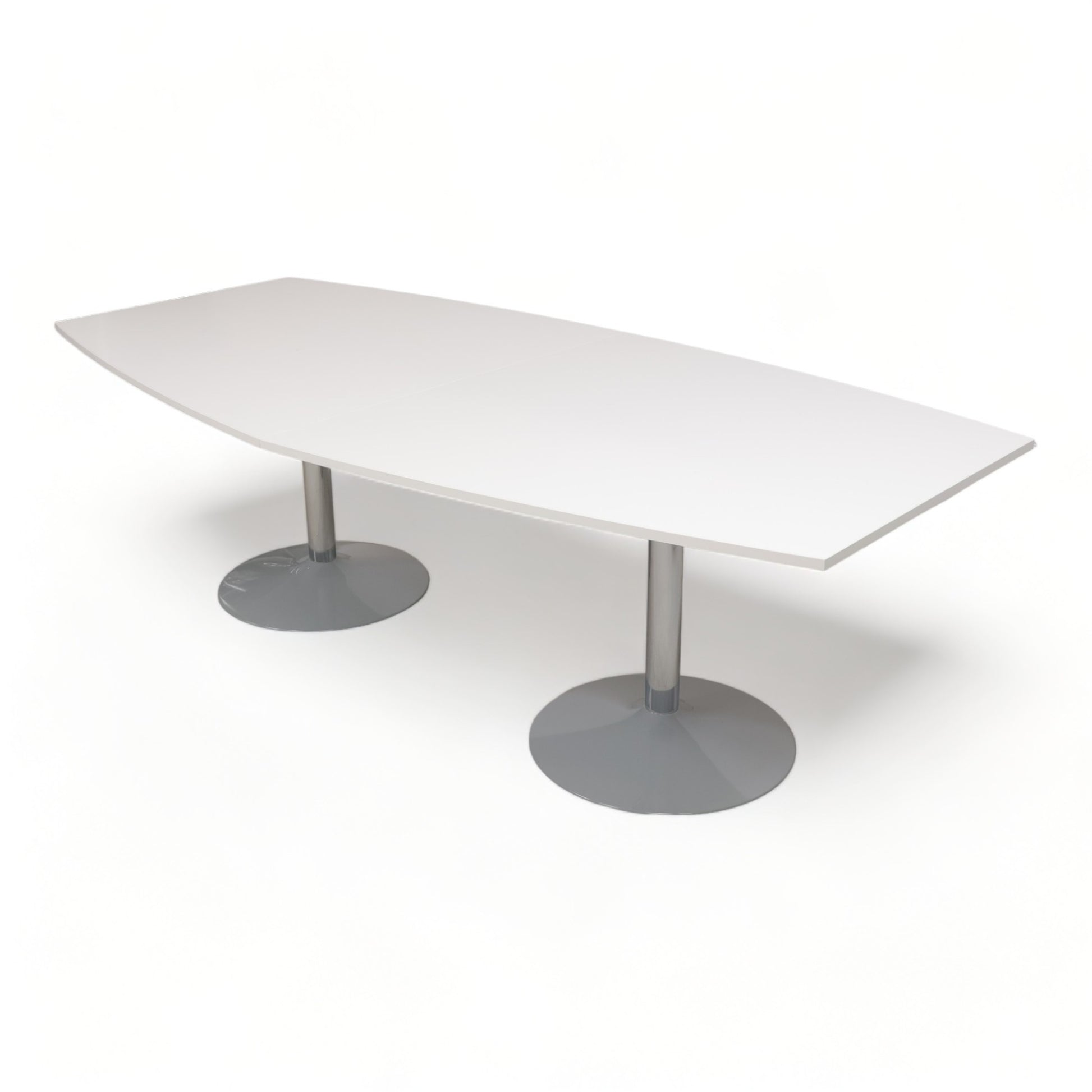 Nyrenset | AJ Produkter Flexus møtebord i hvit farge