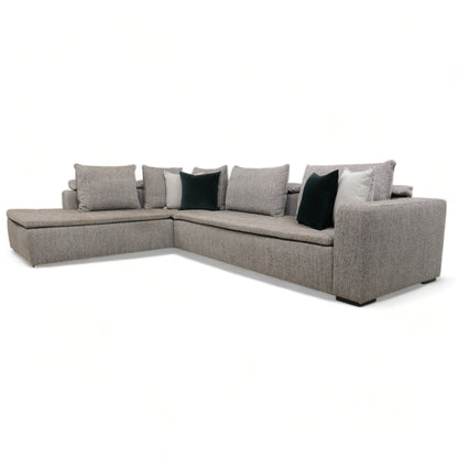 Nyrenset | Gråmelert BoConcept Mezzo hjørnesofa