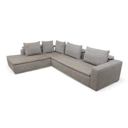 Nyrenset | Gråmelert BoConcept Mezzo hjørnesofa