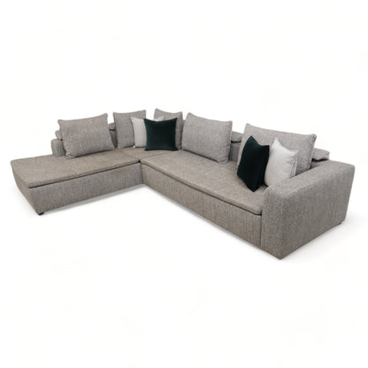 Nyrenset | Gråmelert BoConcept Mezzo hjørnesofa