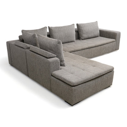 Nyrenset | Gråmelert BoConcept Mezzo hjørnesofa