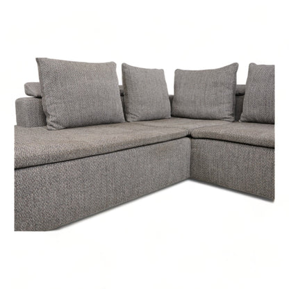 Nyrenset | Gråmelert BoConcept Mezzo hjørnesofa
